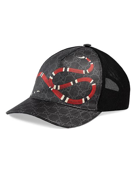 gucci red snake cap|Gucci baseball cap price.